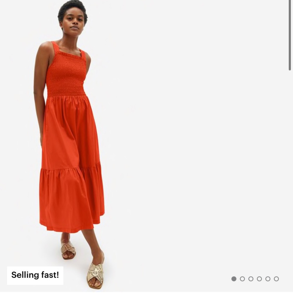 Everlane The Smock Dress Sz 4